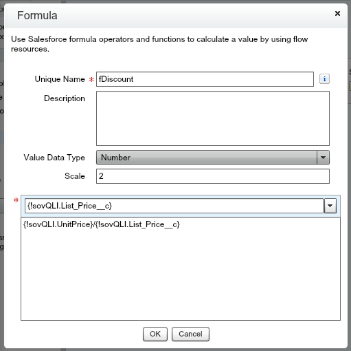 Approval Process Discount Formula