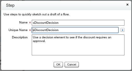 Approval Process Flow Step sDecisionDiscount