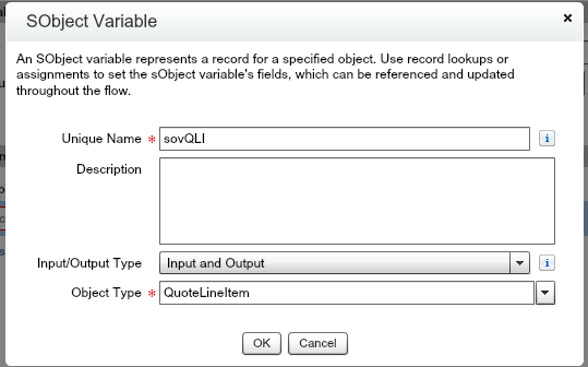 Quote Entry Line Item Flow sovQLI