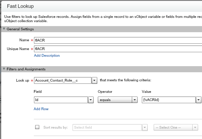 flACR Name Salesforce