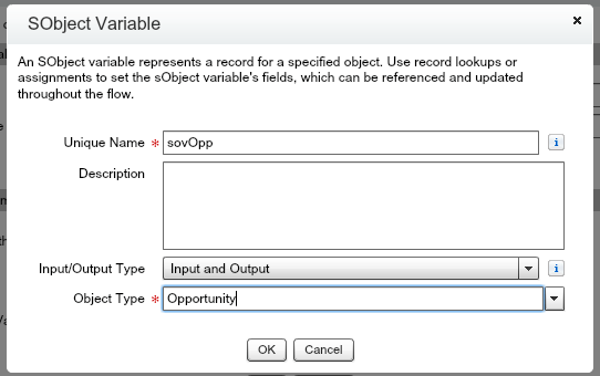 sovOpp Salesforce Flow