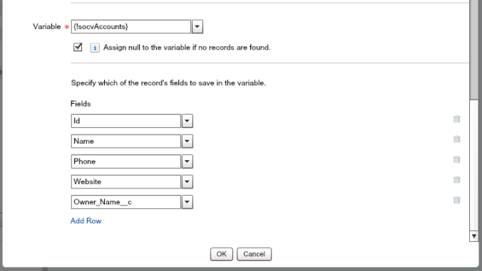 Account List Lookup Flow 2